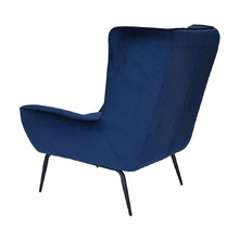 Victoria Velvet Wingback Armchair